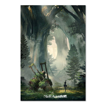 Nier Automata Poster - Official Key Art