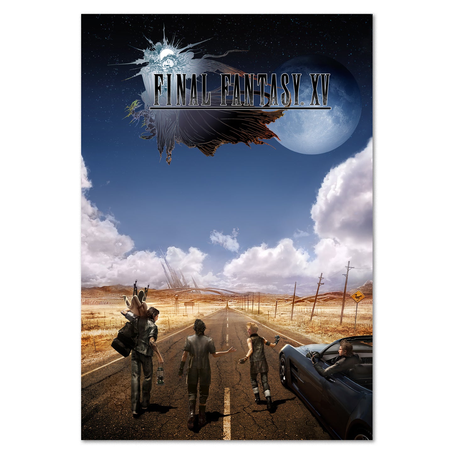 Final Fantasy XV (15)  Poster - The King's Road Box Art