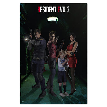 Resident Evil 2 poster print