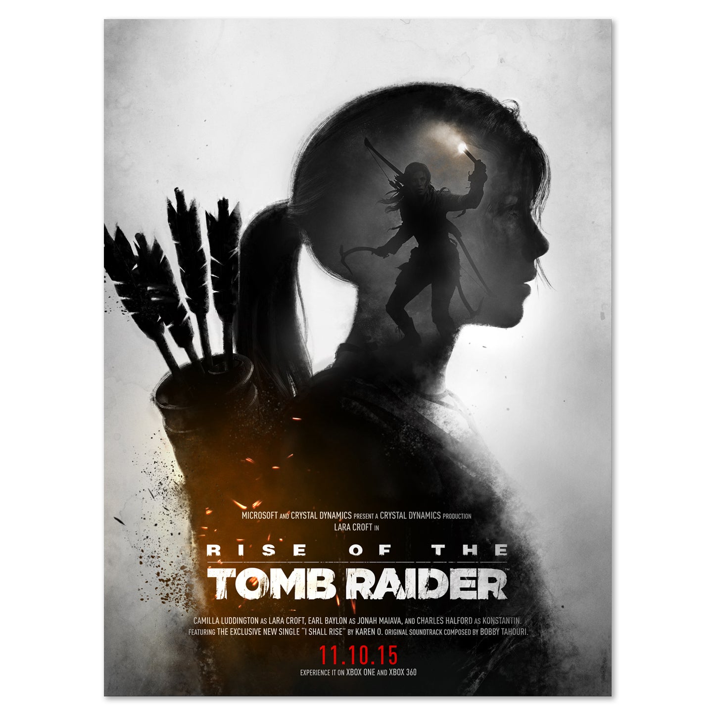 Rise of the Tomb Raider Poster - Official Art