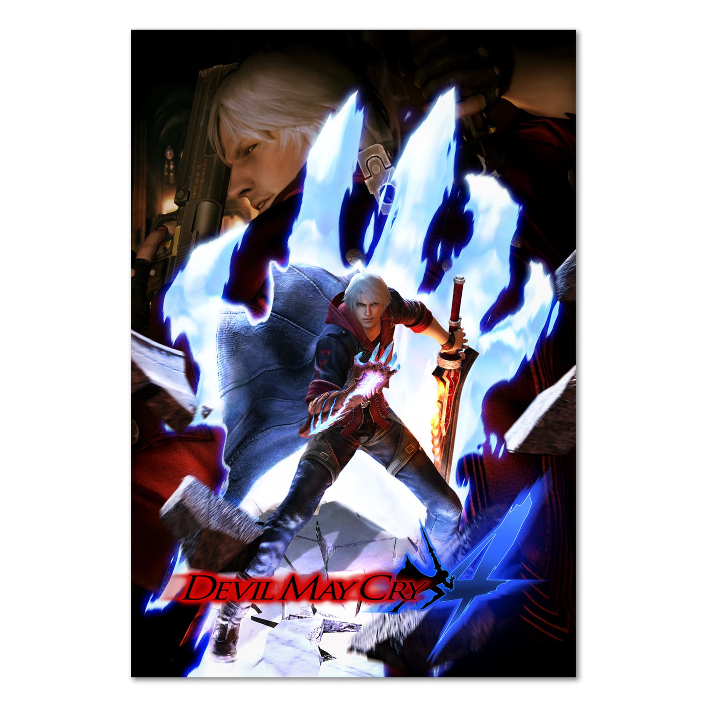 Devil May Cry 4 Poster - Official Art