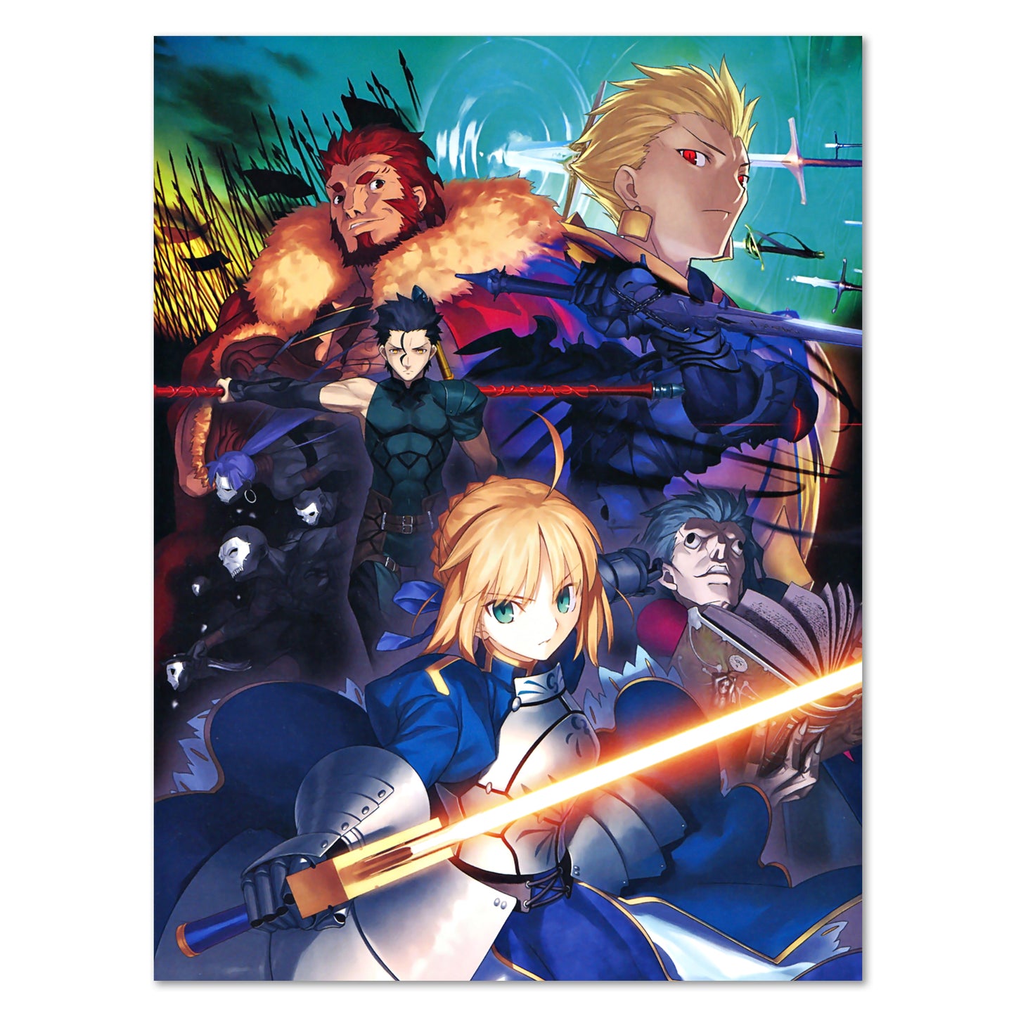 Fate/stay night Anime Poster - Champions Art | Pira Boxes