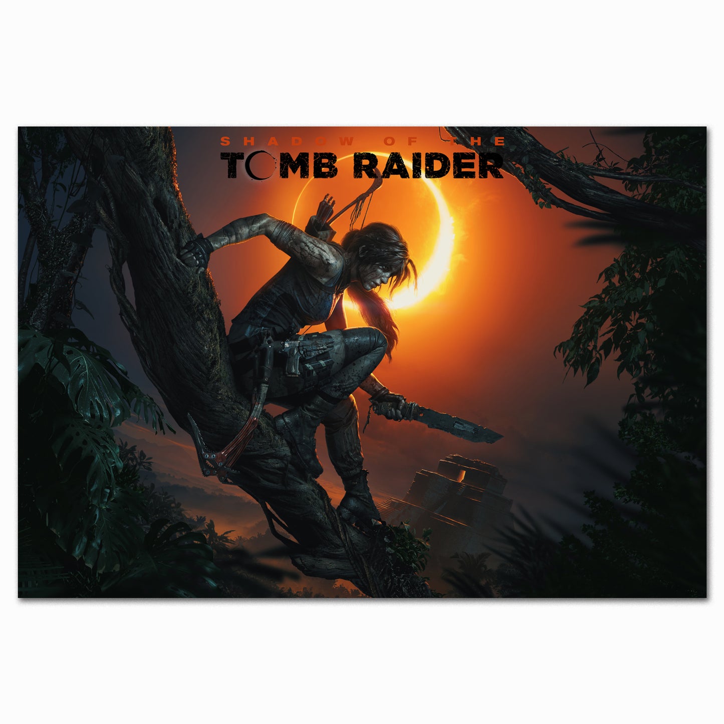 Shadow of the Tomb Raider Poster - Official Art