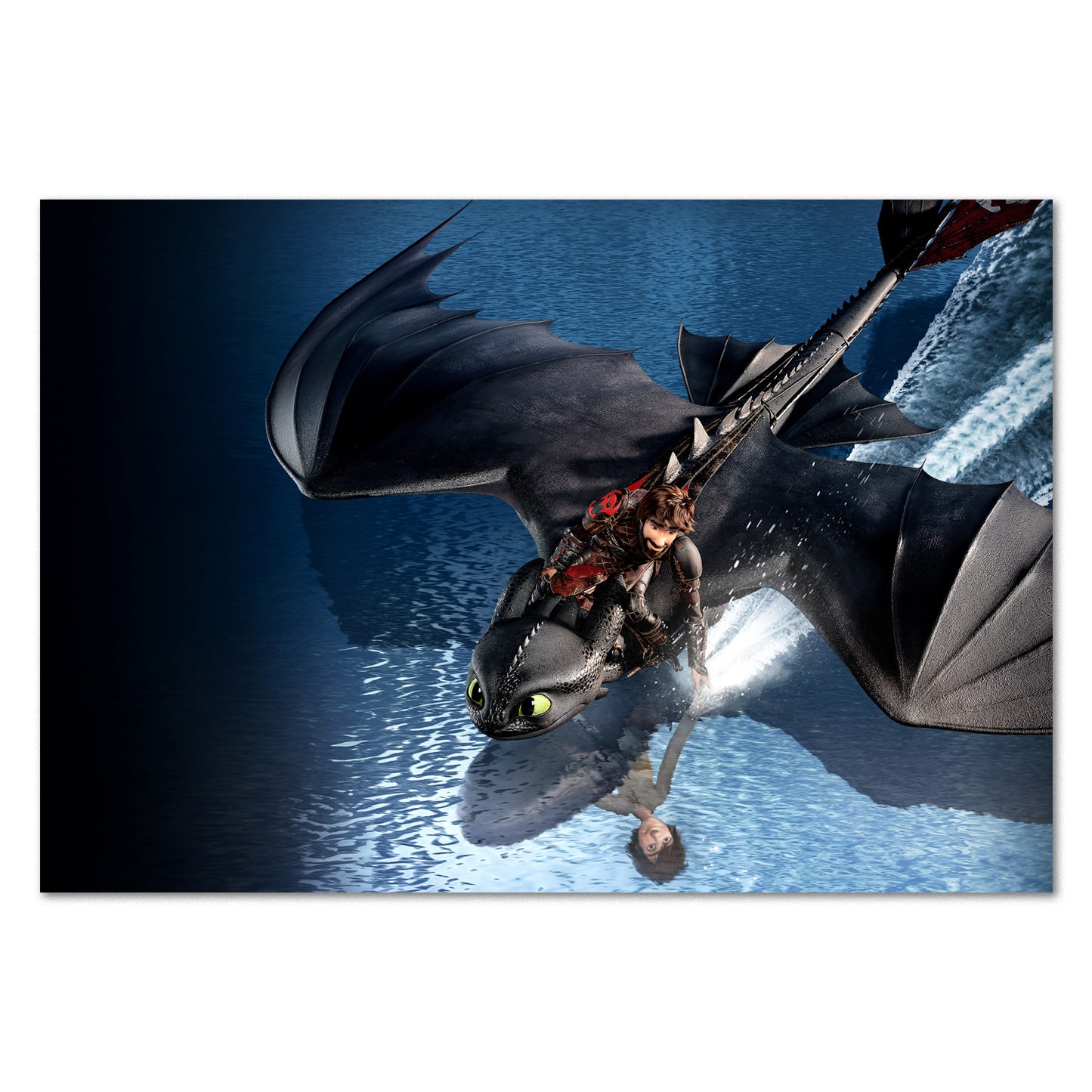 How to Train Your Dragon: The Hidden World Poster - Hiccup and Toothless