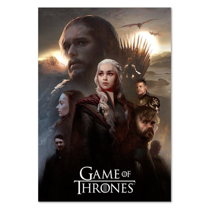 Game of Thrones Poster - Collage Art 01