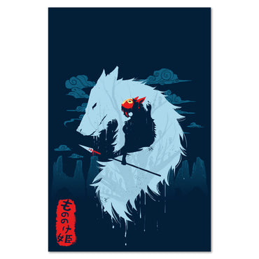 Princess Mononoke poster print