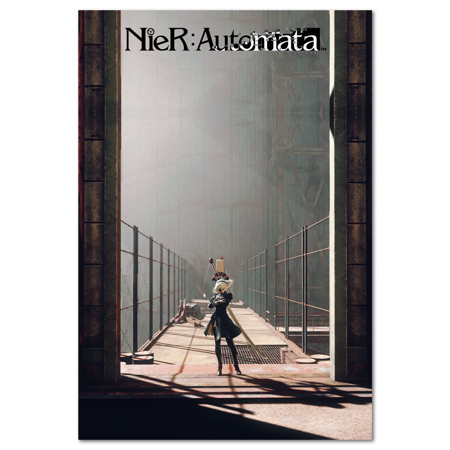 Nier Automata Poster - In Game Art