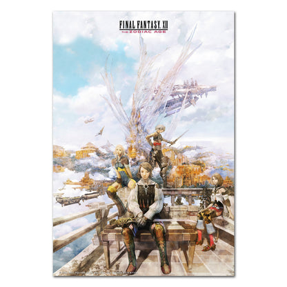 Final Fantasy XII (12) Poster - The Zodiac Age Box Art