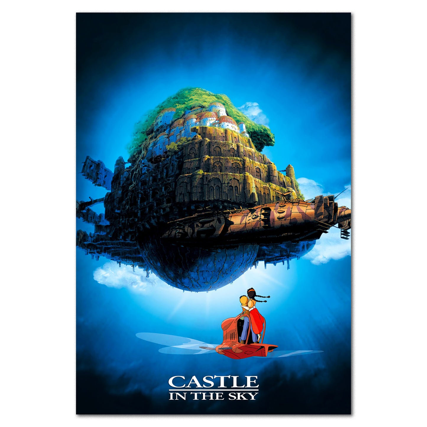 Castle in the Sky Anime Poster - Studio Ghibli - Official Art