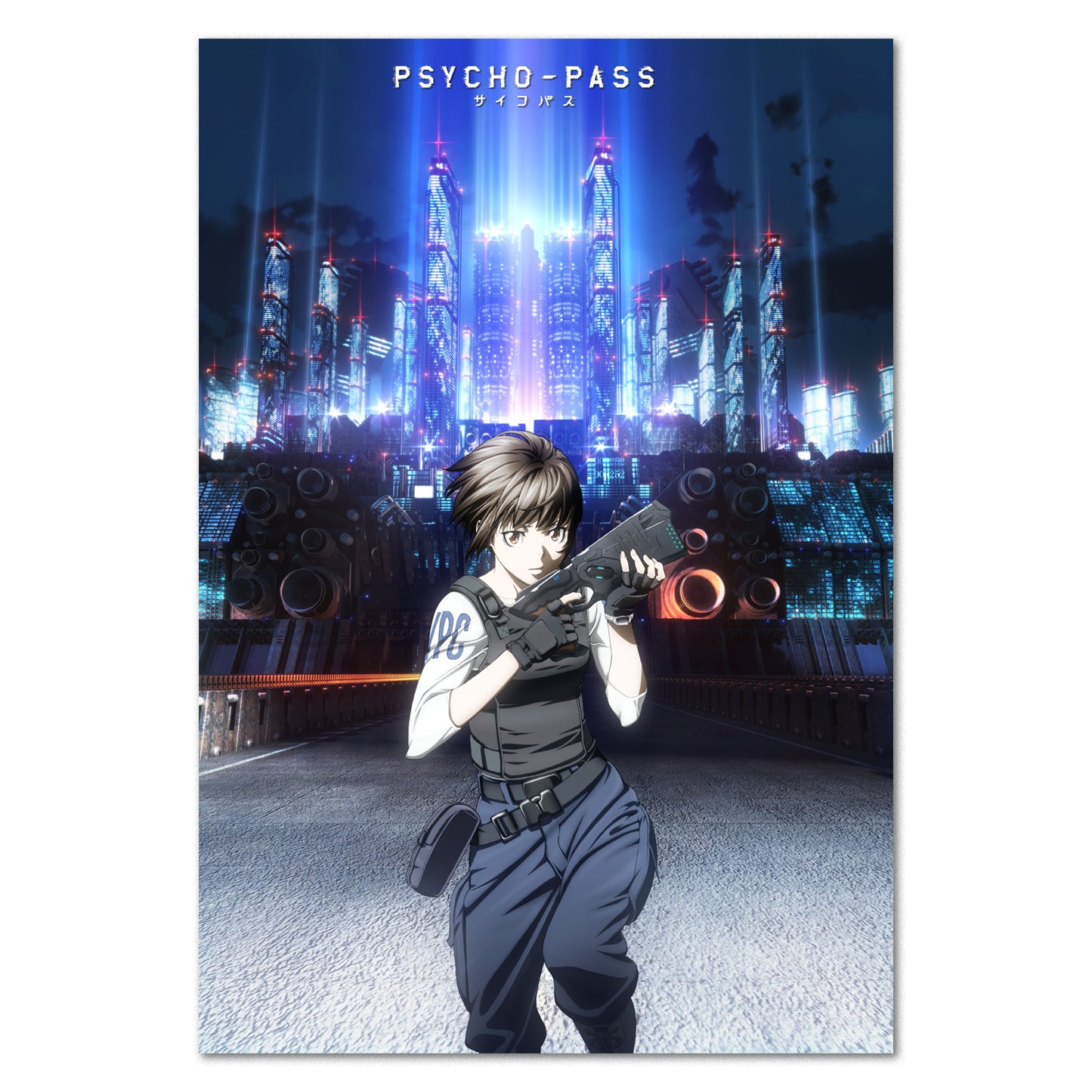 Psycho-Pass Anime Poster — Promotion Art Print | Anime Wall Art