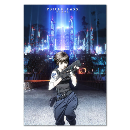 Psycho-Pass Anime Poster — Promotion Art Print | Anime Wall Art