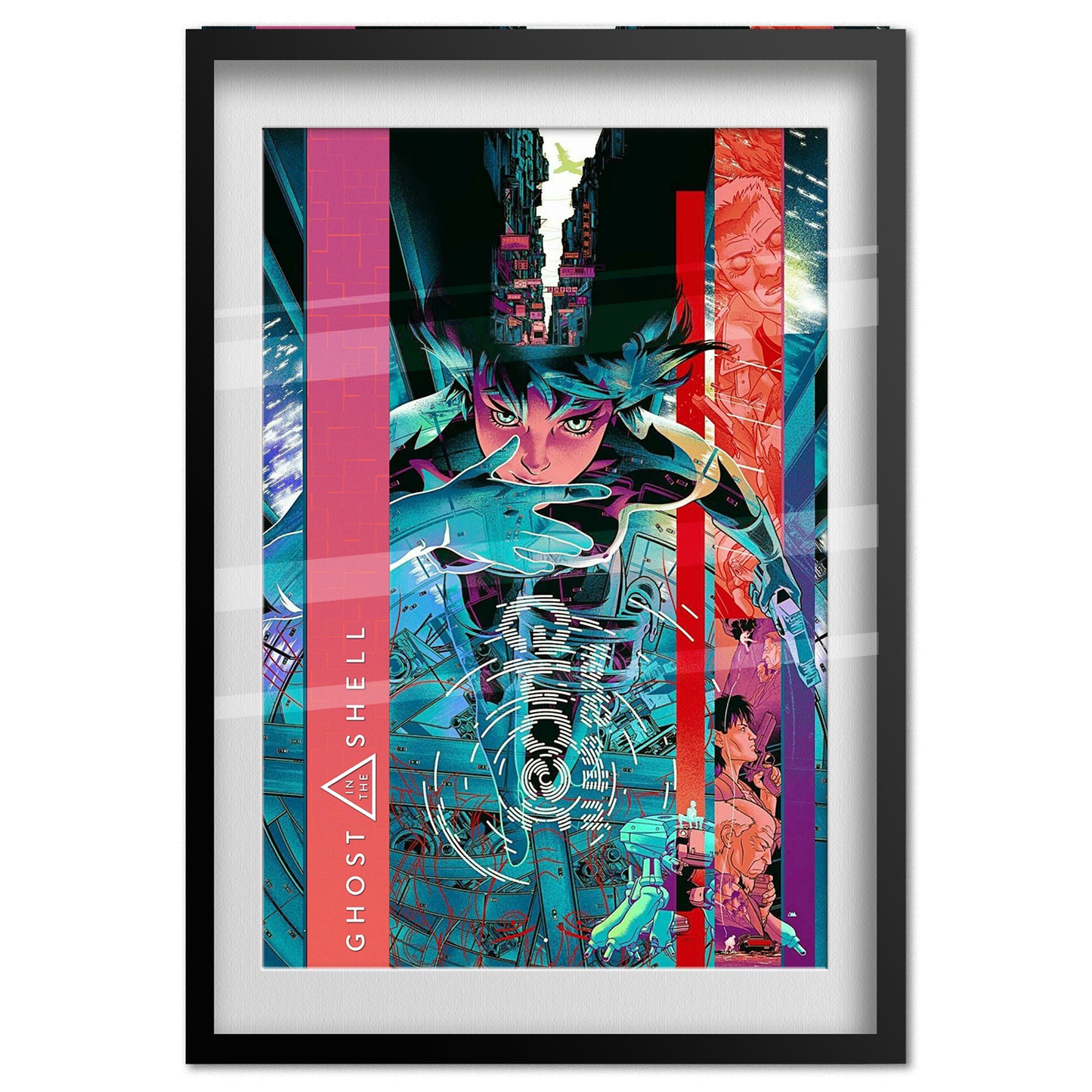 Ghost in the Shell Anime Poster - Exclusive Art