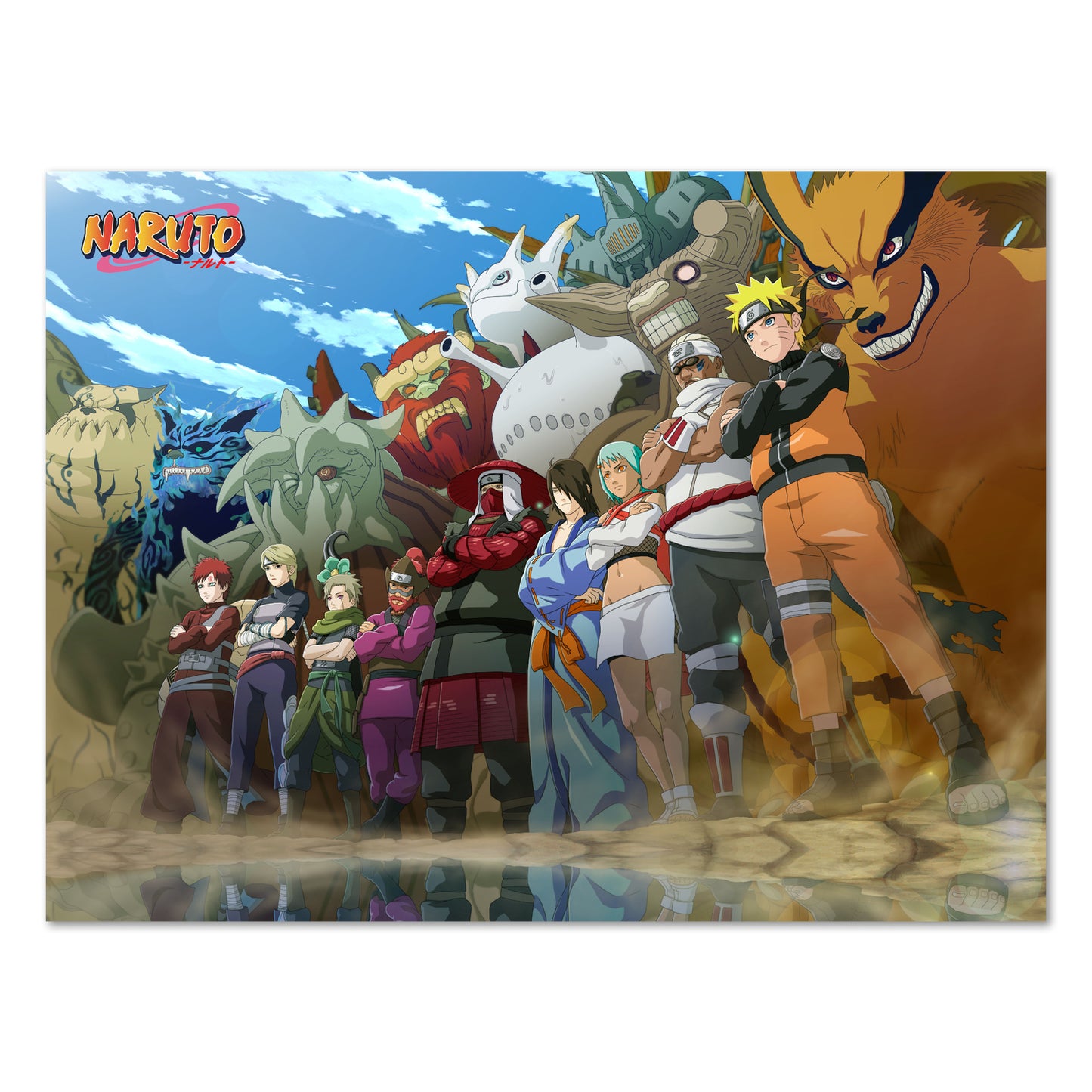 Naruto Poster - 9 Bijuu and Jinchuuriki Exclusive Art