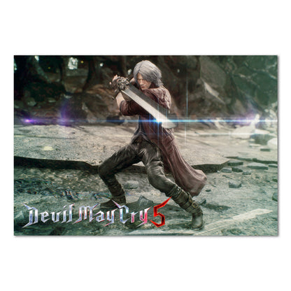 Devil May Cry 5 Poster — Dante Exclusive Art Print | Capcom DMC Wall Art