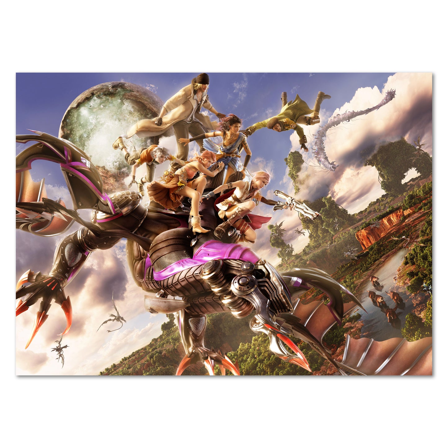 Final Fantasy XIII (13) Poster - Key Art 01