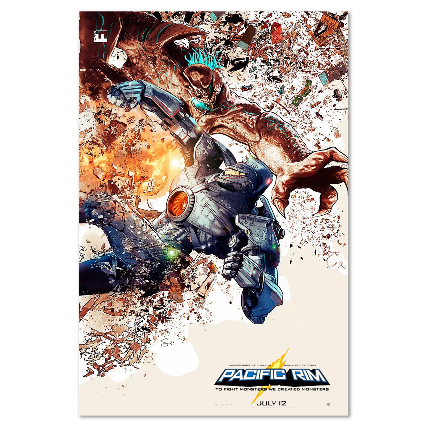 Pacific Rim Movie Poster - Exclusive Art