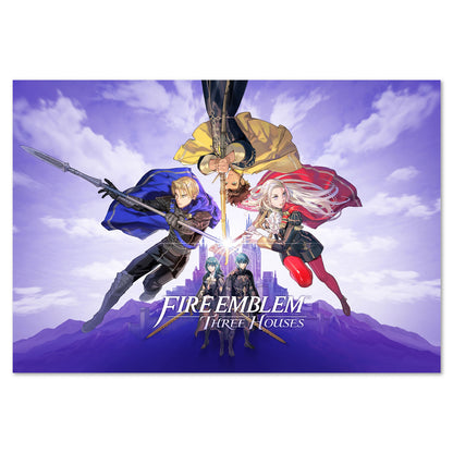 Fire Emblem Three Houses Poster - Official Art