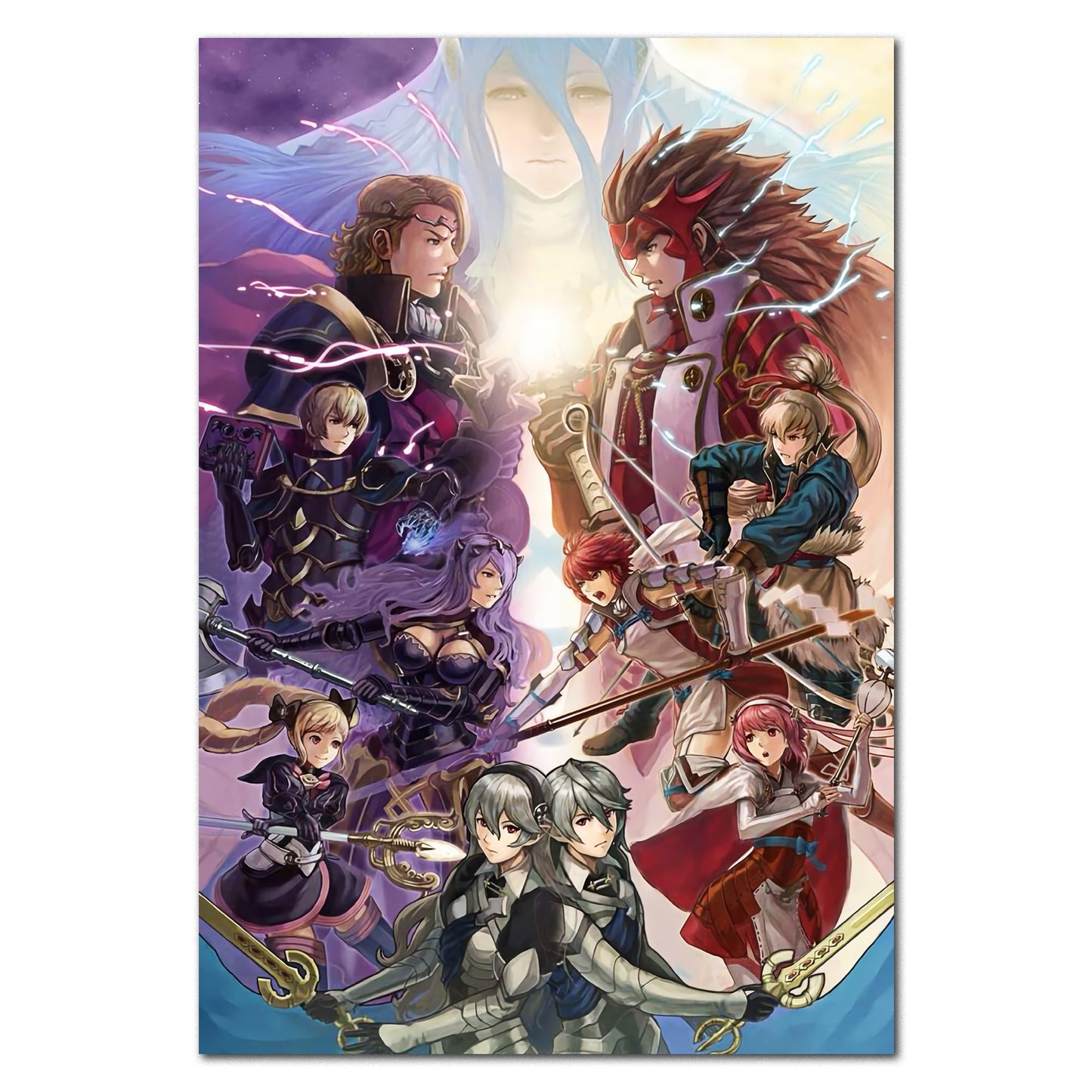Fire Emblem Fates: Conquest Poster - Character Art