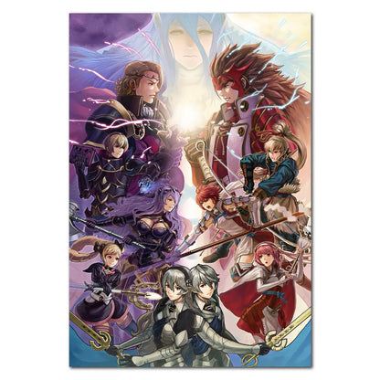 Fire Emblem Fates: Conquest Poster - Character Art