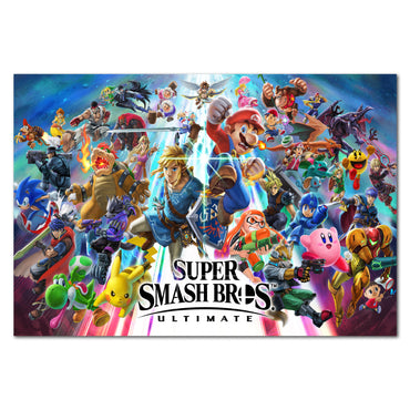 Smash Bros Ultimate poster print