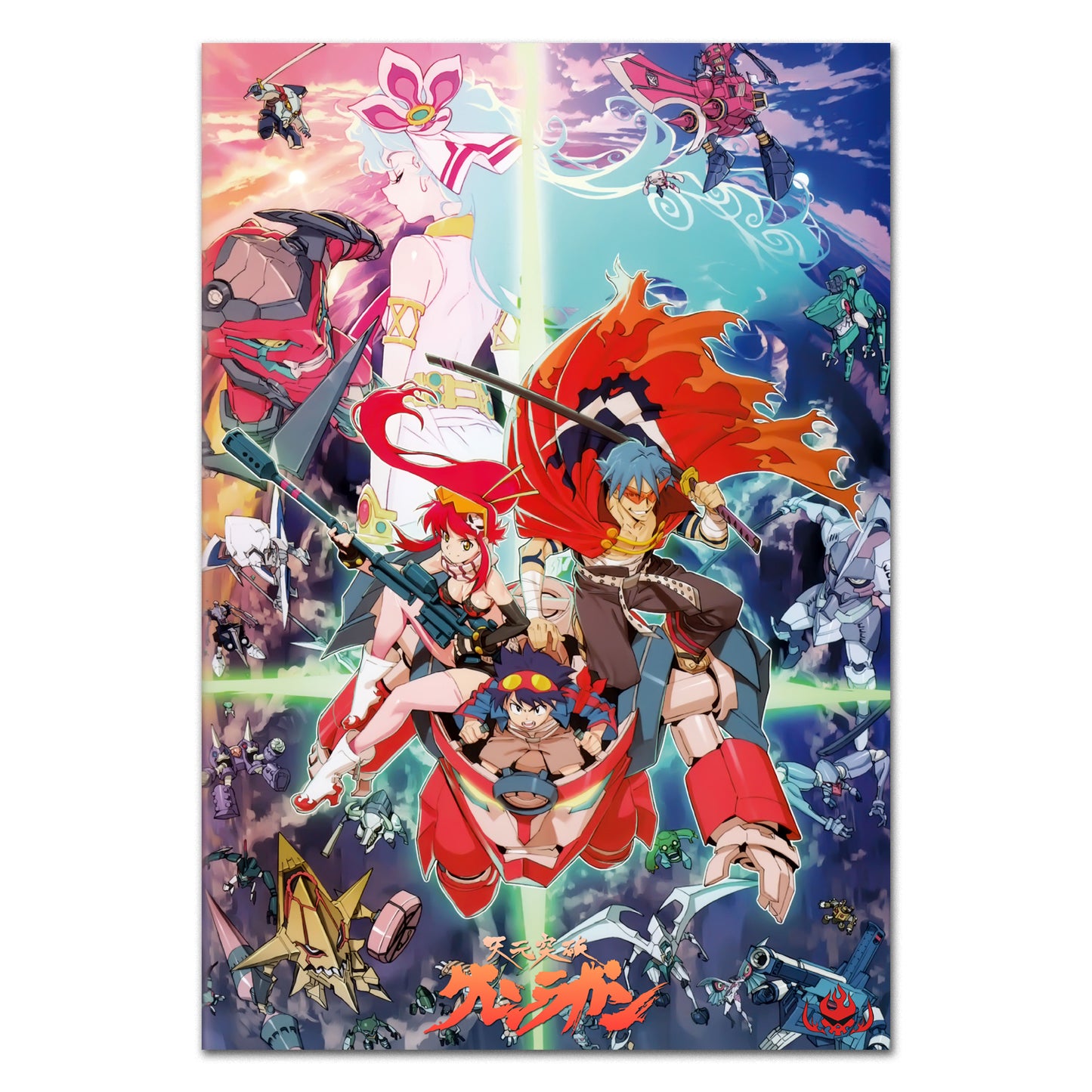 Gurren Lagann Anime Poster - Official Art