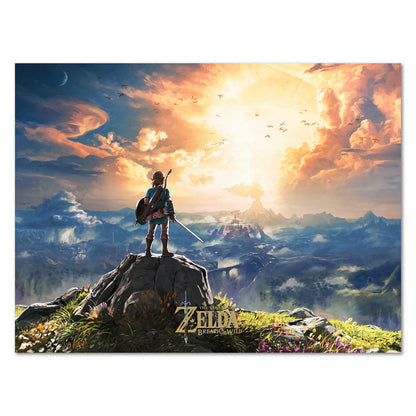 The Legend of Zelda: Breath of the Wild Poster - Official Key Art