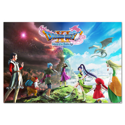 Dragon Quest XI Poster — Official Art Print | Square Enix JRPG Wall Art