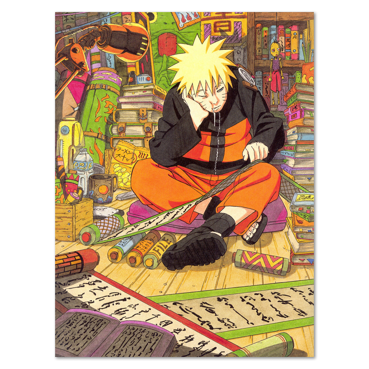 Naruto Poster - A Sleeping Sage