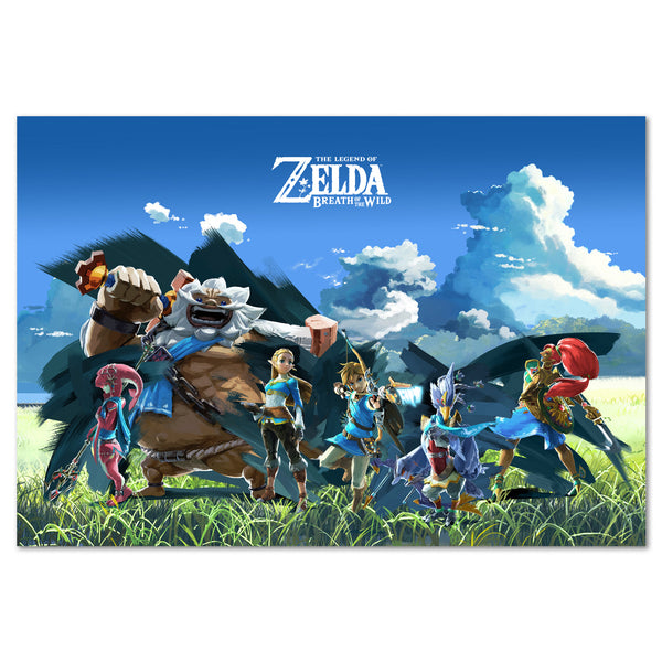 The Legend of Zelda: Breath of the Wild Poster - Champions Exclusive Art
