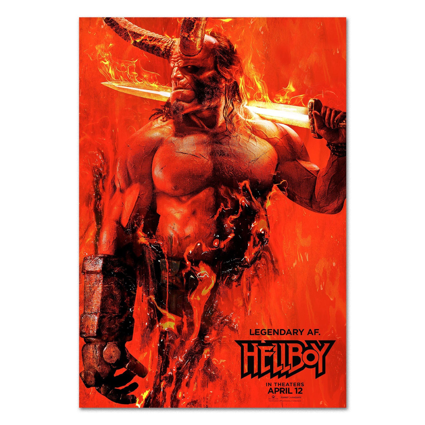 Hellboy 2019 Movie Poster