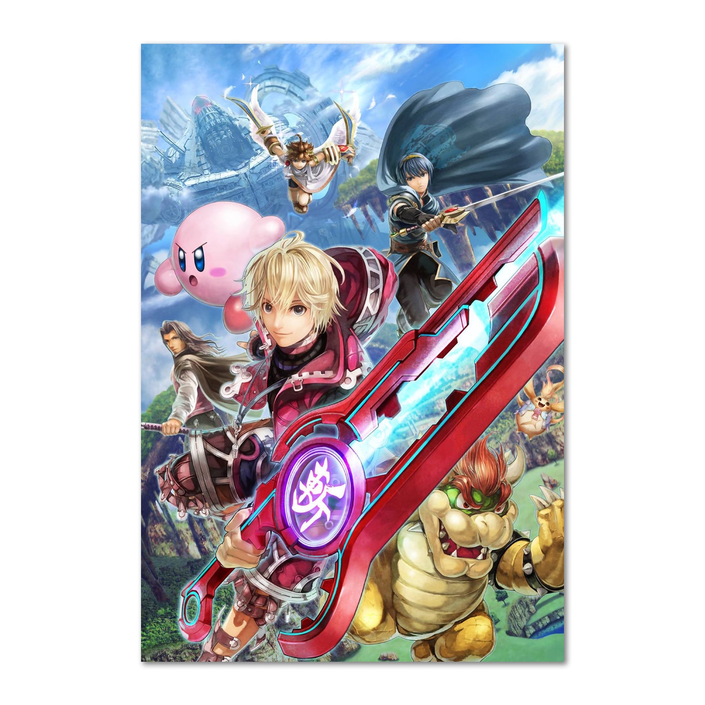 Super Smash Bros Poster - Promotion Art 01