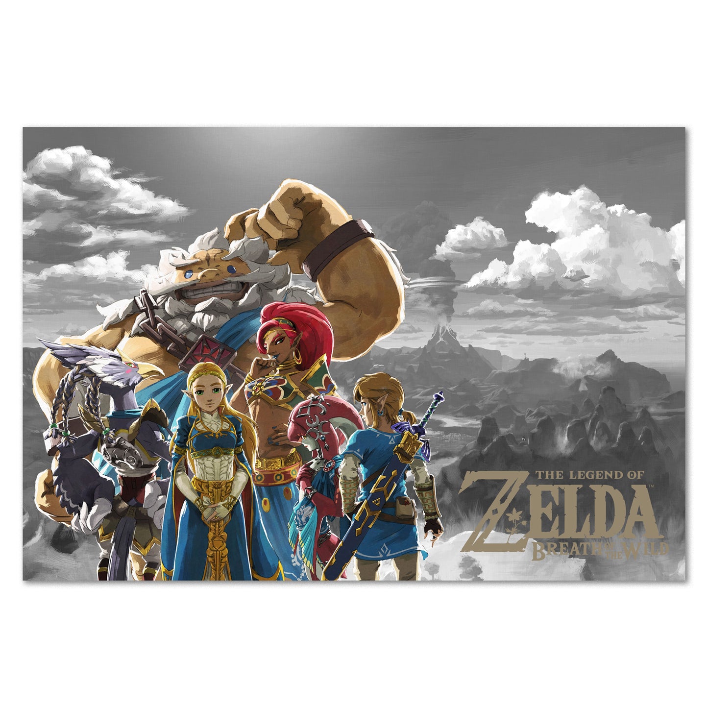 The Legend of Zelda: Breath of the Wild Poster - Champions Exclusive Art 01