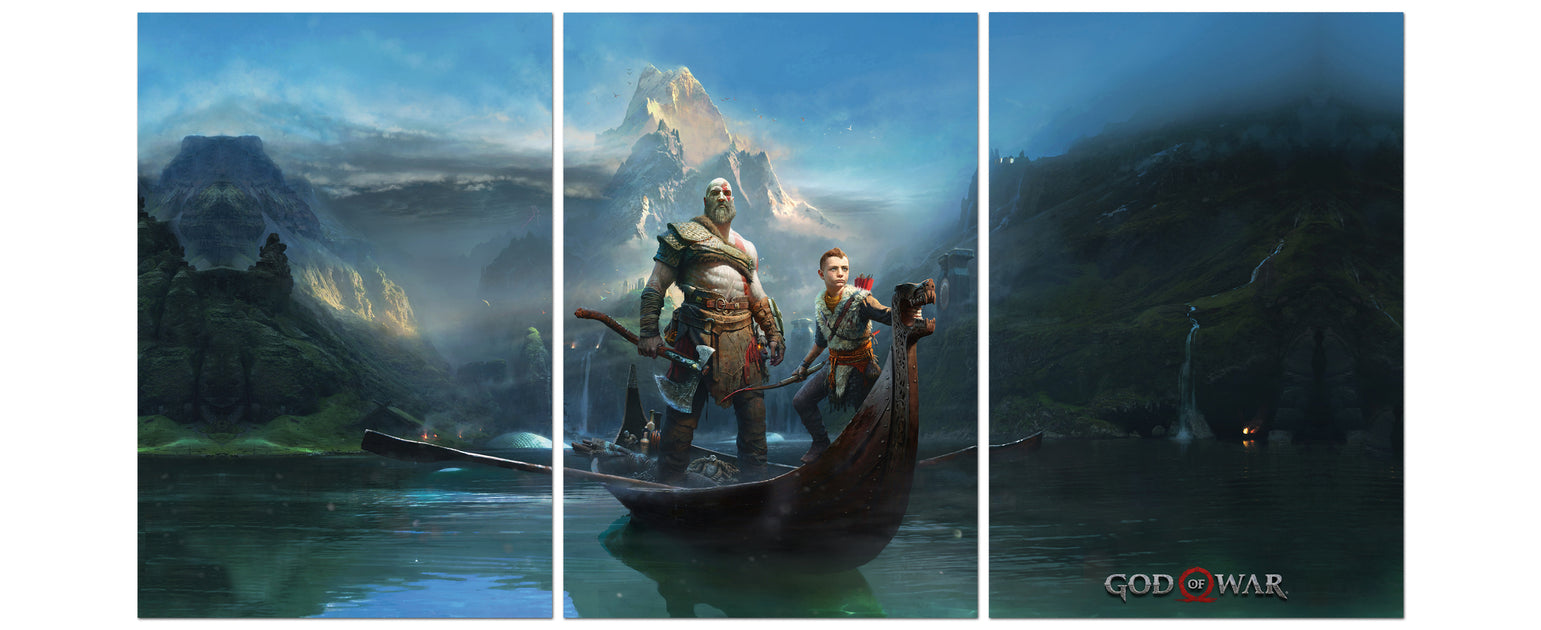 Poster God Of War 3 E - Pop Arte Skins