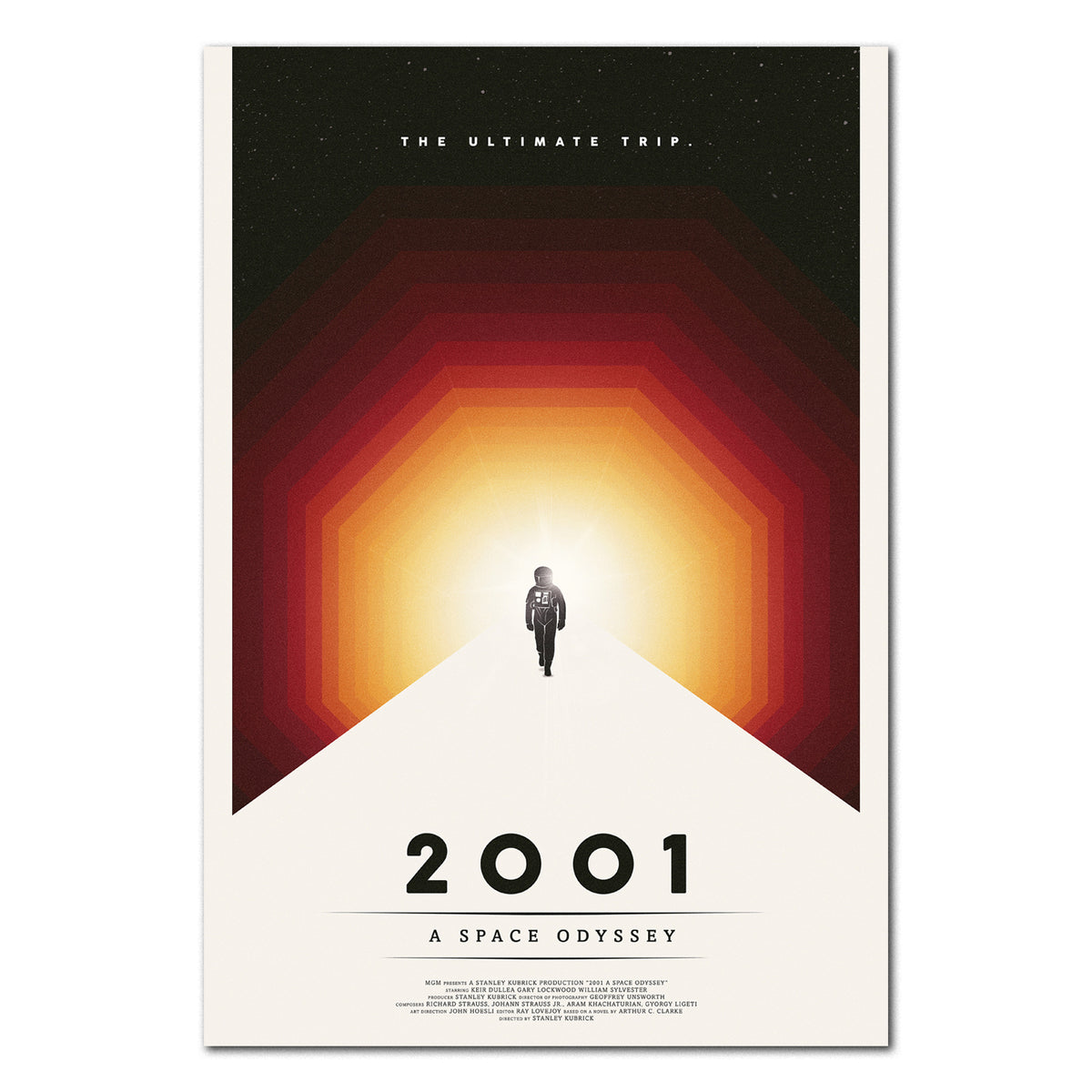2001 A Space Odyssey Movie Poster
