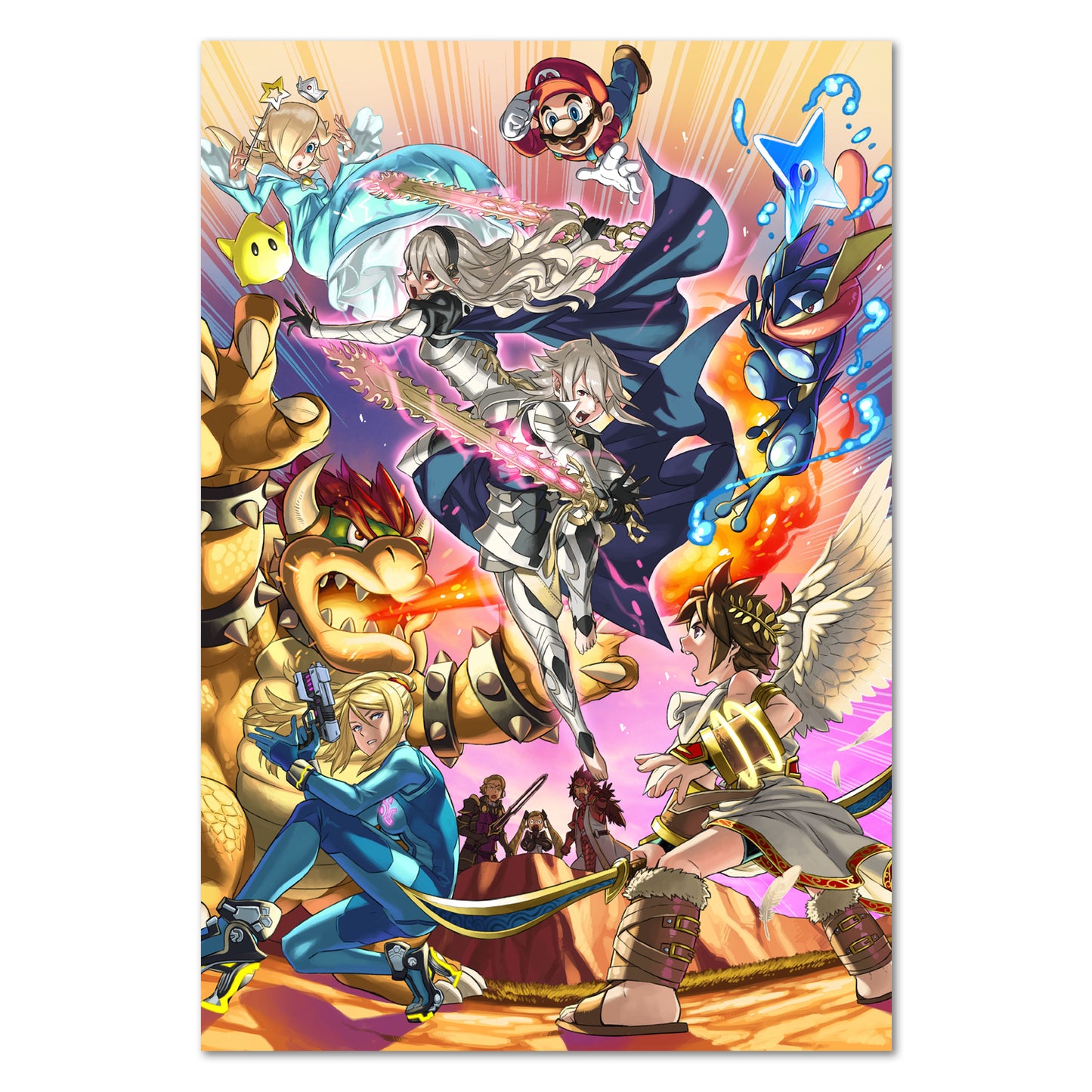 Super Smash Bros Poster - Promotion Art