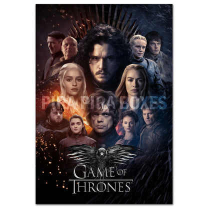 Game of Thrones Poster - All Characters Collage Art