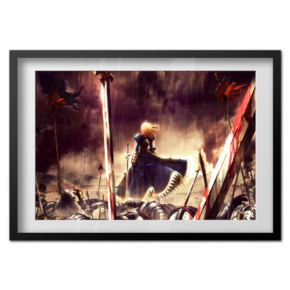 Fate/stay night Anime Poster - Sabers War