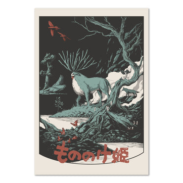 Princess Mononoke poster print