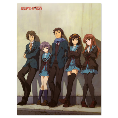 The Disappearance of Haruhi Suzumiya Anime Poster