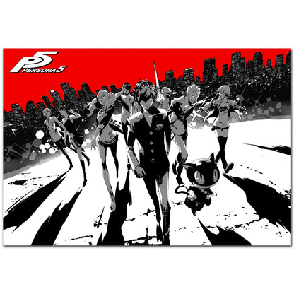 Persona 5 Poster - Steel Box Art