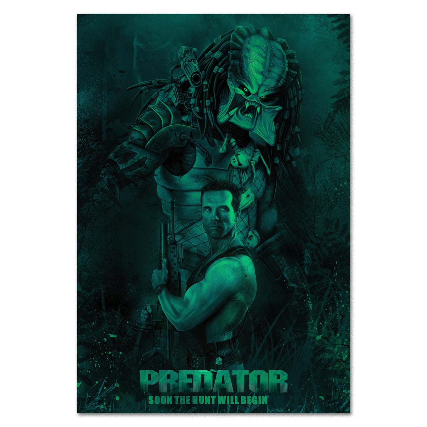 Predator Movie Poster - 1987 Exclusive Art