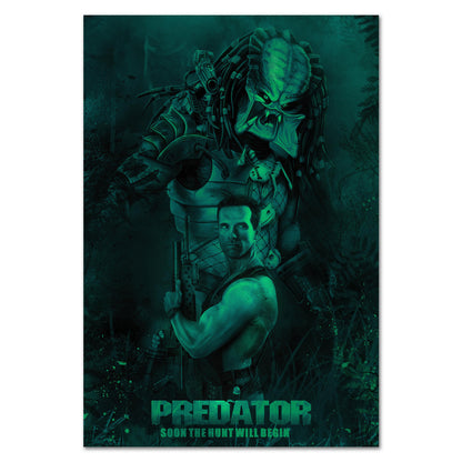 Predator Movie Poster - 1987 Exclusive Art