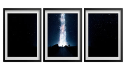 Interstellar Movie Poster - Set of 3