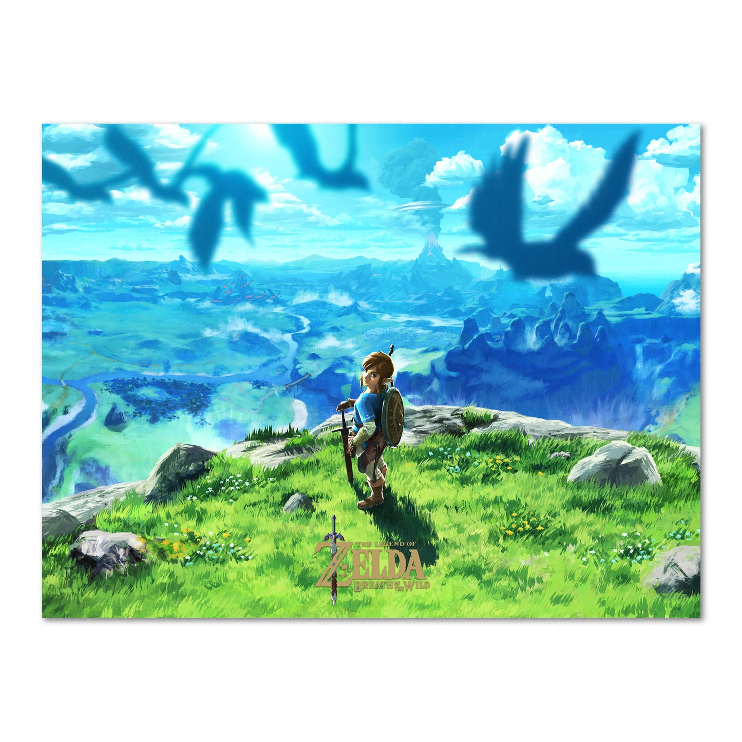 The Legend of Zelda: Breath of the Wild Poster - Official Key Art 01