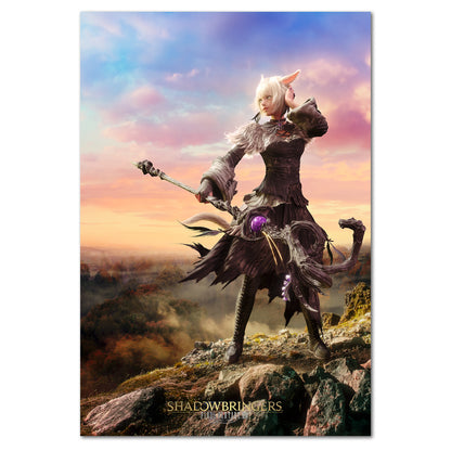 Final Fantasy XIV Online Shadowbringers Poster - Y'shtola Key Art