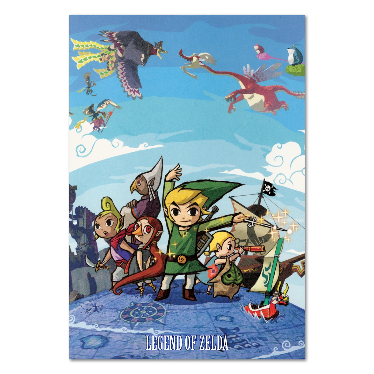 The Legend of Zelda: The Wind Waker Poster - Official Key Art