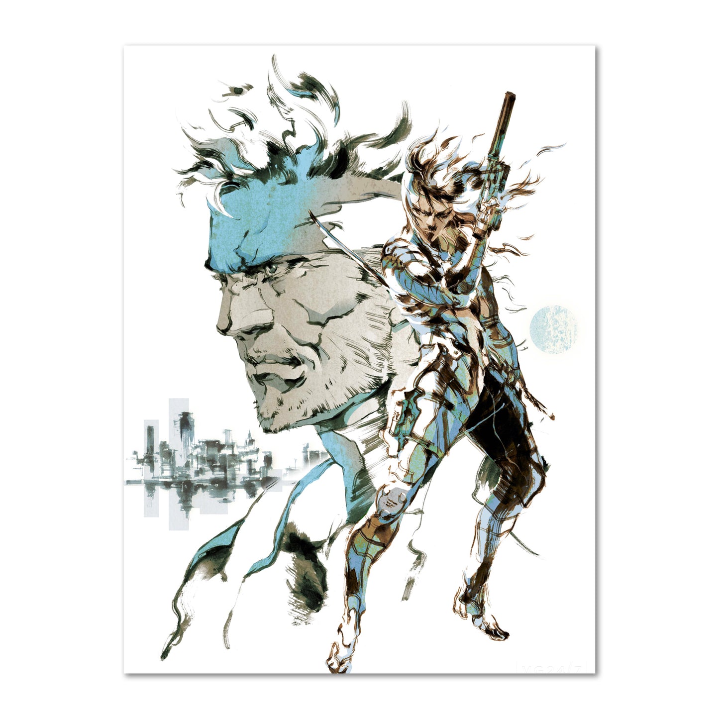 Metal Gear Solid Poster - Promotion Art
