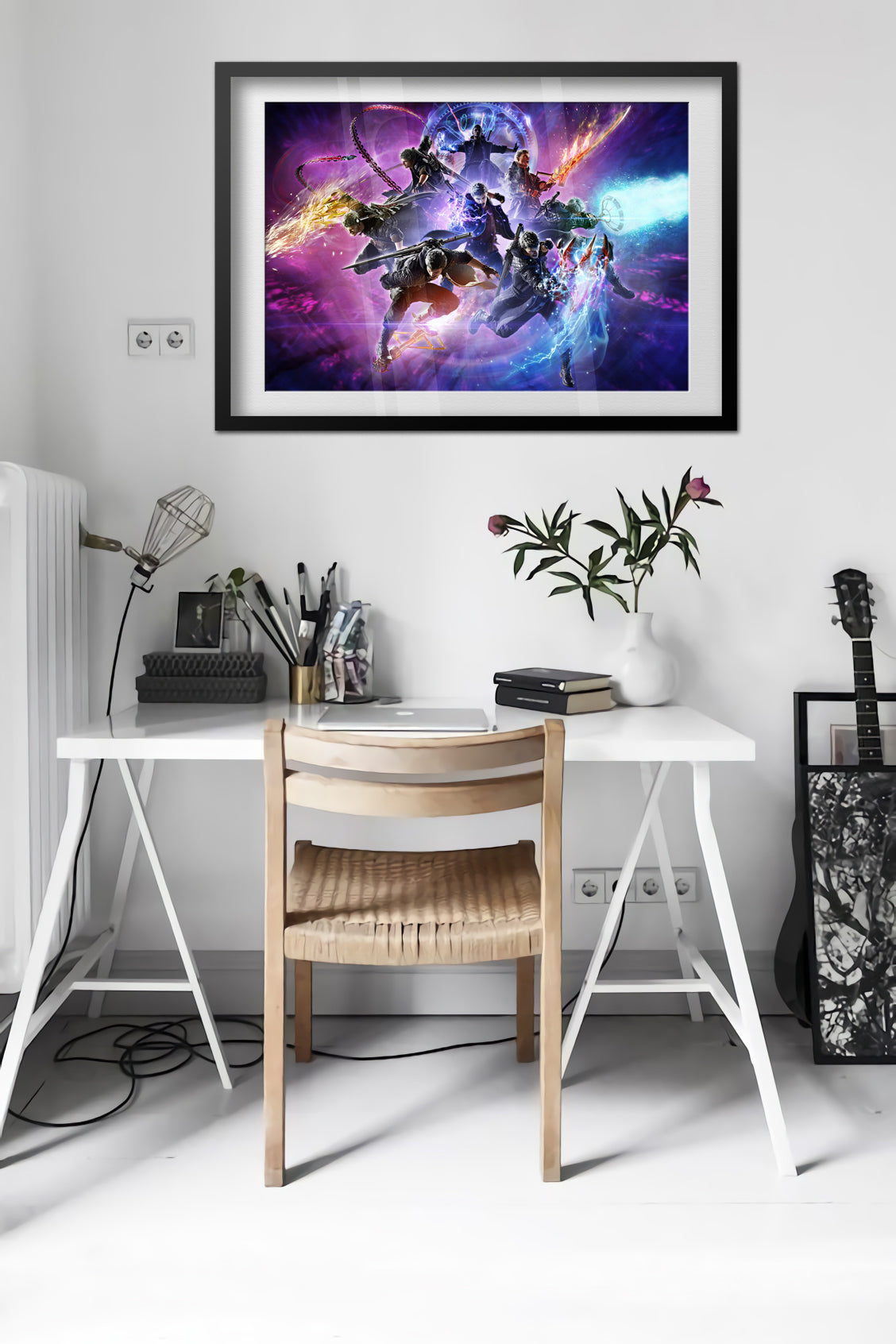 Devil May Cry 5 Poster — Nero Key Art Print 01 | Capcom DMC Wall Art