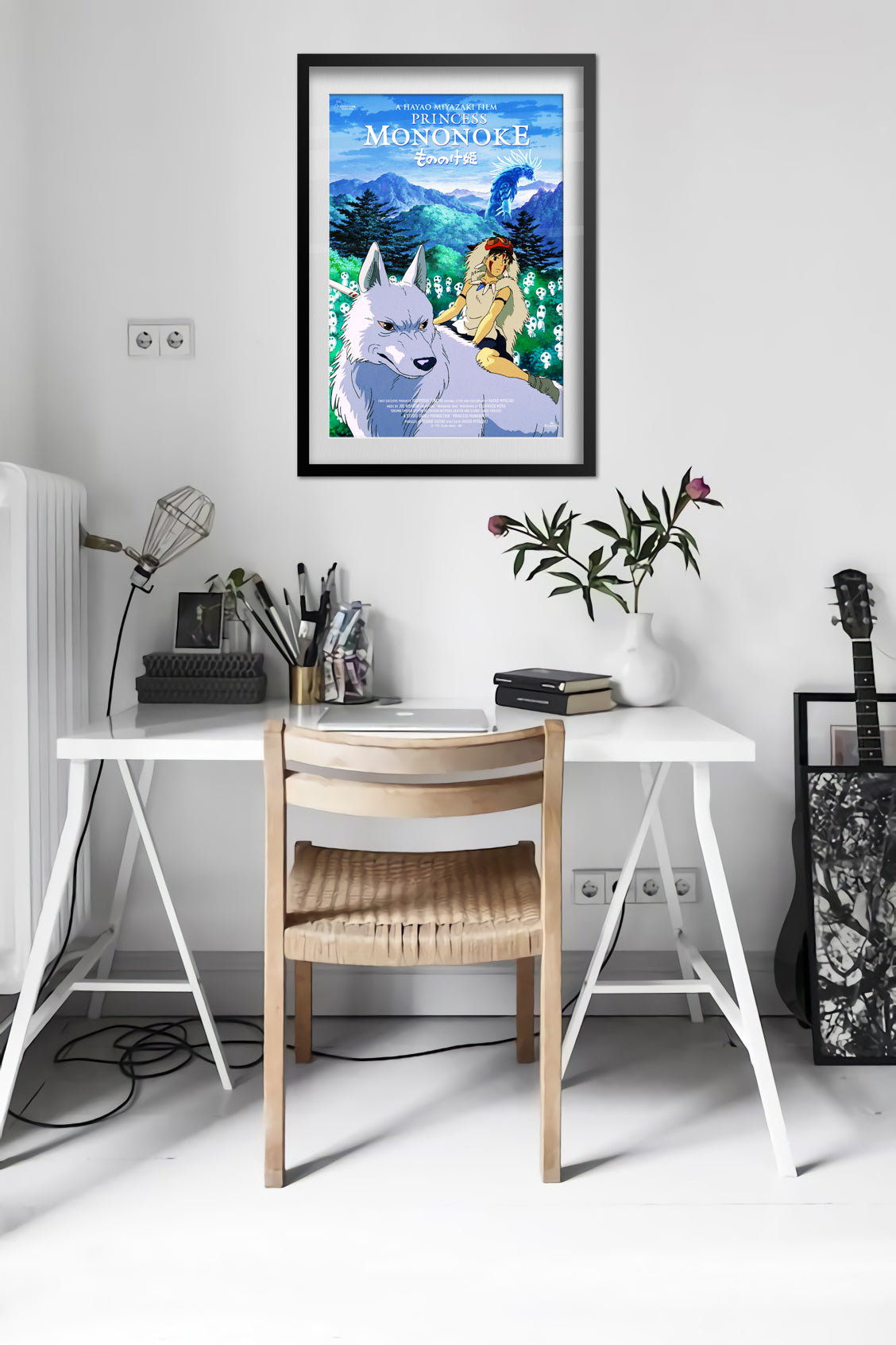 Princess Mononoke Poster - Studio Ghibli - Promotion Art