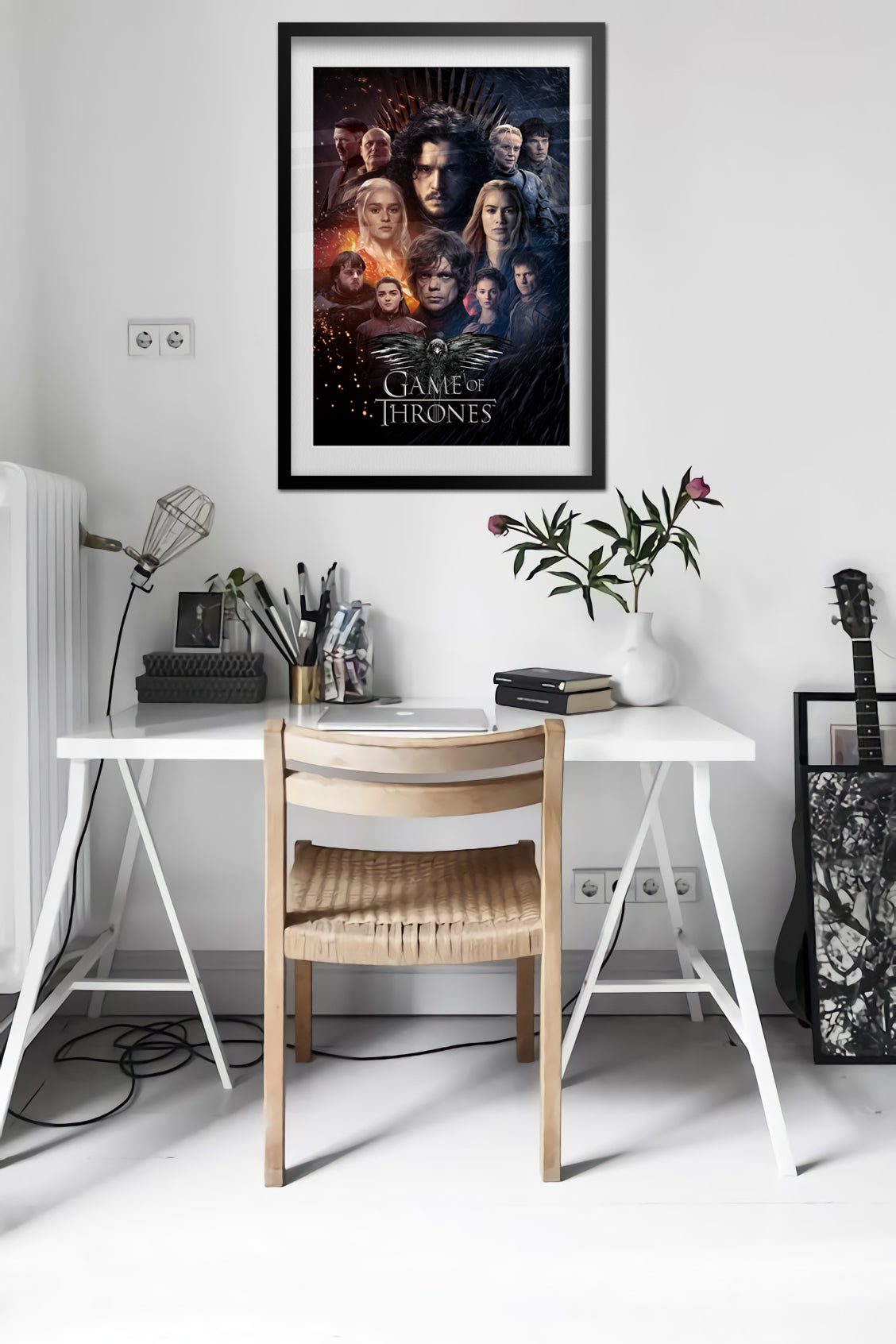 Game of Thrones Poster - All Characters Collage Art